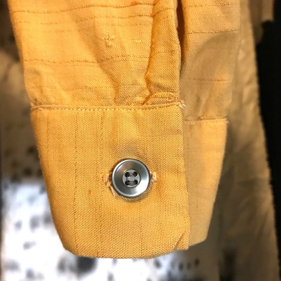 vtg appliqué stripe button down - Picture 12 of 16